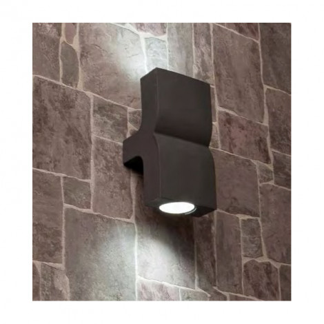 Applique aluminium gris foncé pour l'extérieur - Faro|Exterieur|Lampe Avenue Applique aluminium gris foncé pour l'extérieur - Faro|Exterieur|Lampe Avenue
