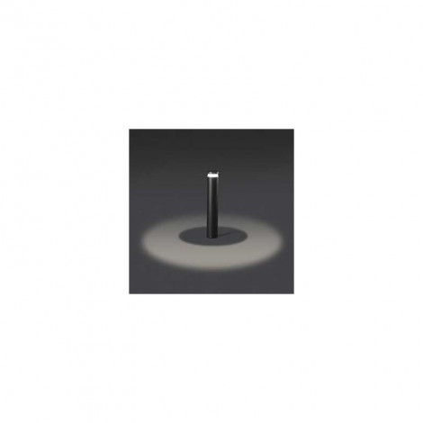 Balise noire cylindrique pour extérieur|Exterieur|Lampe Avenue