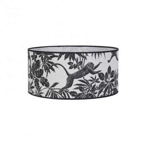 Abat jour cylindrique imprimé jungle|Abat Jour|Lampe Avenue
