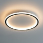 Plafonnier LED rond 40 cm cercle noir - Alessia|Plafonnier|Kosilum Plafonnier LED rond 40 cm cercle noir - Alessia|Plafonnier|Kosilum