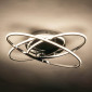 Plafonnier design LED dimmable chrome - Paciano|Plafonnier|Kosilum