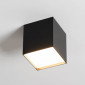 Plafonnier spot minimaliste design carré noir LED - Viggo|Plafonnier|Kosilum Plafonnier spot minimaliste design carré noir LED - Viggo|Plafonnier|Kosilum