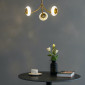 Plafonnier prestige en verre triple éclairage LED - Cassandra|Plafonnier|Kosilum