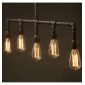 Suspension Loft Industrielle - Luigi|Lustre|Kosilum Suspension Loft Industrielle - Luigi|Lustre|Kosilum