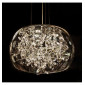 Suspension LED en verre et cristal - Juno|Lustre|Kosilum Suspension LED en verre et cristal - Juno|Lustre|Kosilum