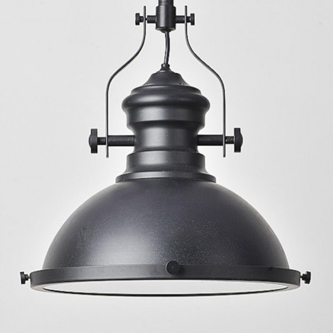 Suspension Industrielle Noire - Neris|Suspensions|Kosilum