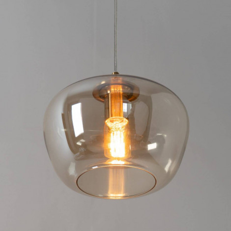Suspension chic en verre et laiton - Irina|Suspensions|Kosilum