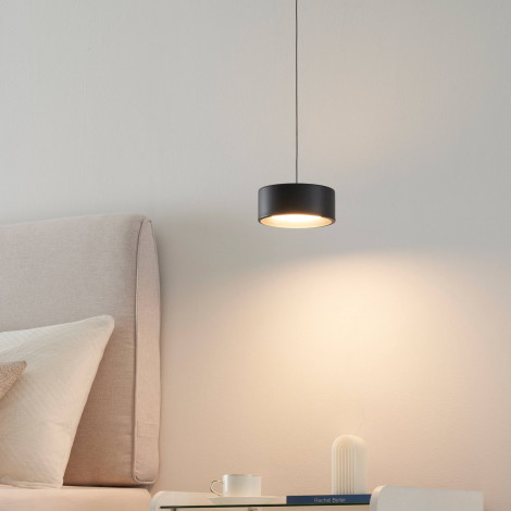 Suspension spot noir hauteur ajustable LED - Prins|Suspensions|Kosilum