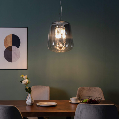 Suspension design et tendance en verre fumé dégradé - Manoli|Suspensions|Kosilum