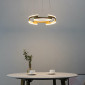 Suspension élégante LED anneau doré - Ola|Suspensions|Kosilum