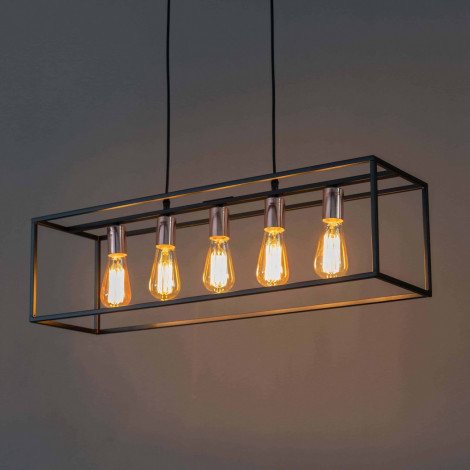 Grande Suspension Vintage en forme rectangulaire - Arezzo|Suspensions|Kosilum Grande Suspension Vintage en forme rectangulaire - Arezzo|Suspensions|Kosilum