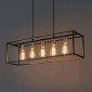 Grande Suspension Vintage en forme rectangulaire - Arezzo|Suspensions|Kosilum Grande Suspension Vintage en forme rectangulaire - Arezzo|Suspensions|Kosilum