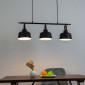 Suspension loft industrielle Triple - Musso|Suspensions|Kosilum