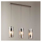 Suspension multiple triple design tube verre Ophyse|Suspensions|Kosilum Suspension multiple triple design tube verre Ophyse|Suspensions|Kosilum