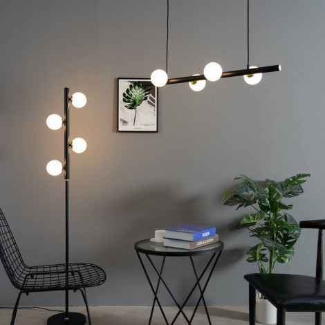 Suspension design blanche et noire - Jacinta|Suspensions|Kosilum