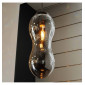Suspension verre fumé design - Almera|Suspensions|Kosilum
