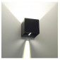 Applique LED design - noire IP54 - angle ajustable - Cubic|Appliques murales|Kosilum Applique LED design - noire IP54 - angle ajustable - Cubic|Appliques murales|Kosilum