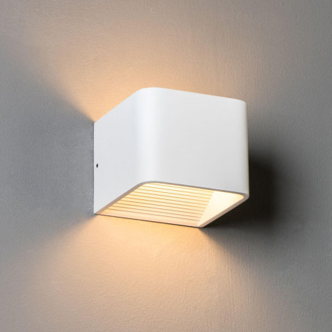 Applique Murale LED 6W compatible avec variateur - 10cm - Quadra|Appliques murales|Kosilum Applique Murale LED 6W compatible avec variateur - 10cm - Quadra|Appliques murales|Kosilum