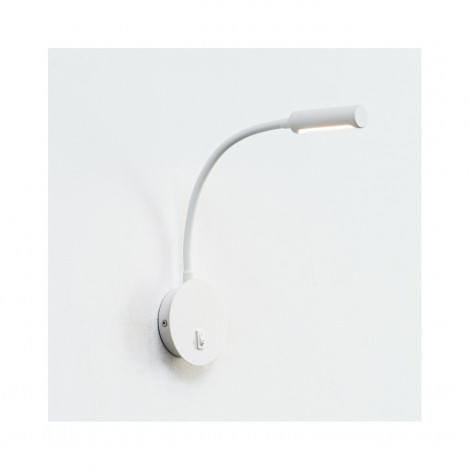 Liseuse LED orientable blanche - Norma|Appliques murales|Kosilum