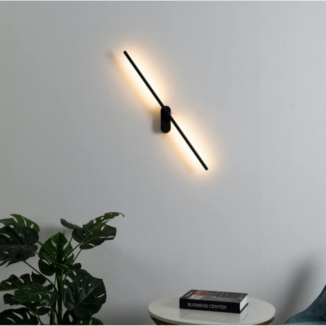 Applique LED design noire - Melbourne|Appliques murales|Kosilum Applique LED design noire - Melbourne|Appliques murales|Kosilum