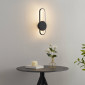 Applique tendance aluminium noir - Piani|Appliques murales|Kosilum