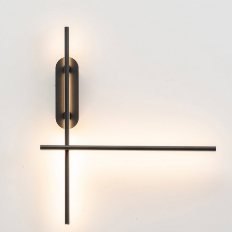 Applique design noire minimaliste - Taranto|Appliques murales|Kosilum