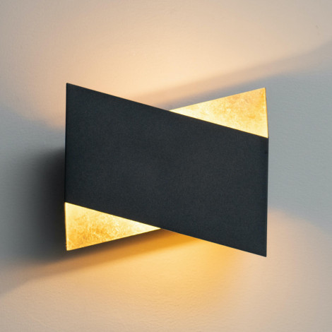 Applique noire style origami - Mykos|Appliques murales|Kosilum