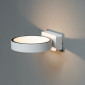 Applique circulaire blanche design LED - Eye|Appliques murales|Kosilum