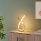 Lampe à poser dimmable doré effet feuille d'or - Millenium|Lampes à poser|Kosilum Lampe à poser dimmable doré effet feuille d'or - Millenium|Lampes à poser|Kosilum