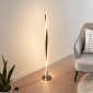 Lampadaire noir dimmable LED torsadé - Mazen|Lampadaire|Kosilum
