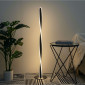 Lampadaire H120 cm torsade noir LED - Kazan|Lampadaire|Kosilum