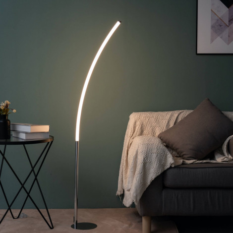 Lampadaire LED minimaliste courbé H140 cm - Tobias|Lampadaire|Kosilum