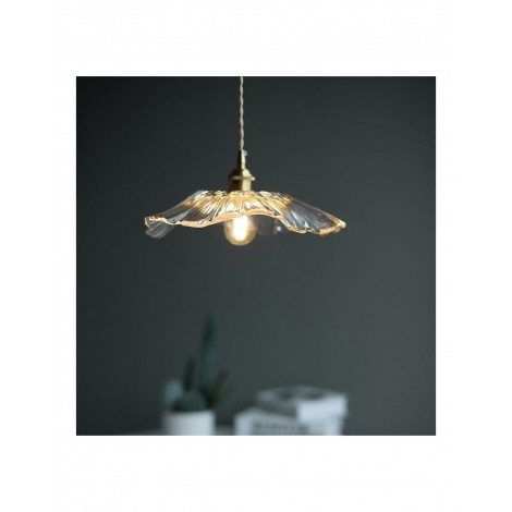 Lampe à suspension en verre créative rétro Lotus|Suspensions|Kiki Lighting Lampe à suspension en verre créative rétro Lotus|Suspensions|Kiki Lighting