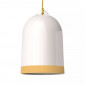 Abat-jour céramique et bande jaune pour suspension|Suspensions|Lampe Avenue