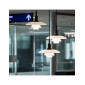Suspension danoise en métal multicouche à disque KL104|Suspensions|Kiki Lighting