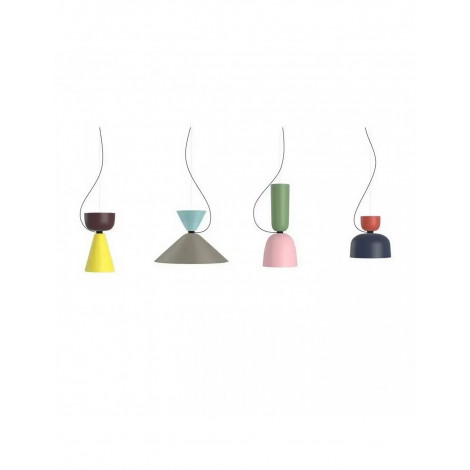 Macaron Design Alphabeta Suspension Métal KL55|Suspensions|Kiki Lighting