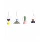 Macaron Design Alphabeta Suspension Métal KL55|Suspensions|Kiki Lighting