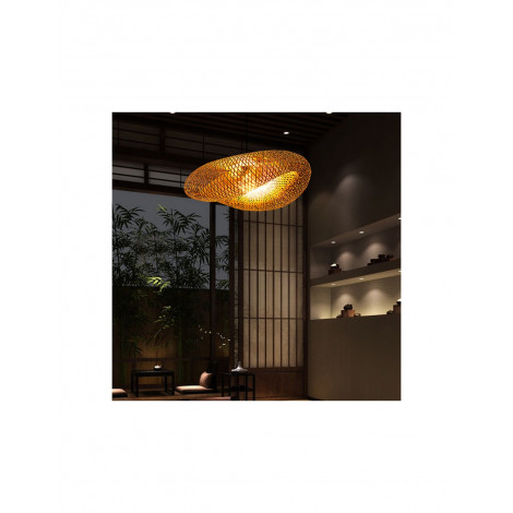 Luminaire suspendu abat-jour zen pour salon de thé|Suspensions|Kiki Lighting
