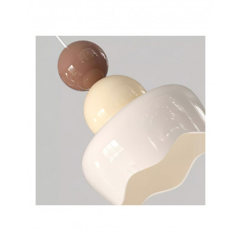 Suspension Résine Crème Sunny Rain Doll KL126|Suspensions|Kiki Lighting