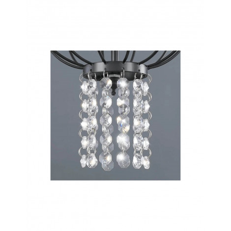 Lustre en cristal de métal luxueux et moderne KL80|Lustre|Kiki Lighting