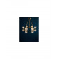 Lustre rond en cristal/Laiton série Crystal|Lustre|Kiki Lighting