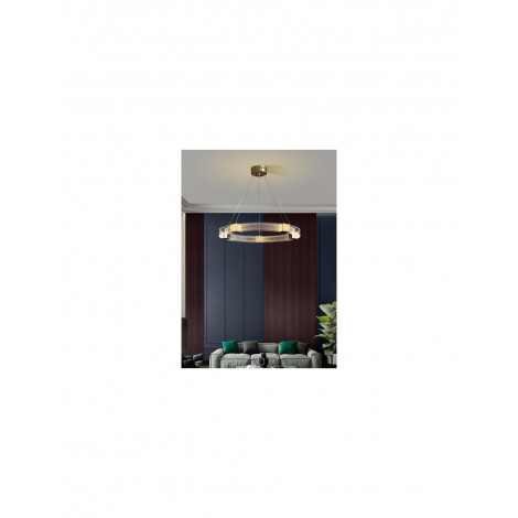 Lustre LED à anneau parallèle|Lustre|Kiki Lighting