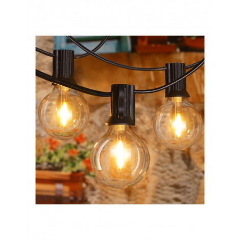 Guirlandes lumineuses extérieures G40|Lustre|Kiki Lighting