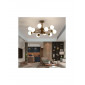 Lumière moléculaire en bois LIGN|Lustre|Kiki Lighting