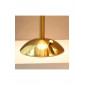 Lampe de table de chevet sans fil en laiton et cristal KL72|Lampes à poser|Kiki Lighting