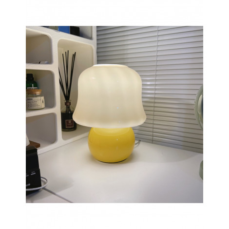 Lampe De Table Champignon Crème|Lampes à poser|Kiki Lighting