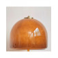 Lampe de Table de Chevet Vintage en Verre à Dôme Marron KL171|Lampes à poser|Kiki Lighting