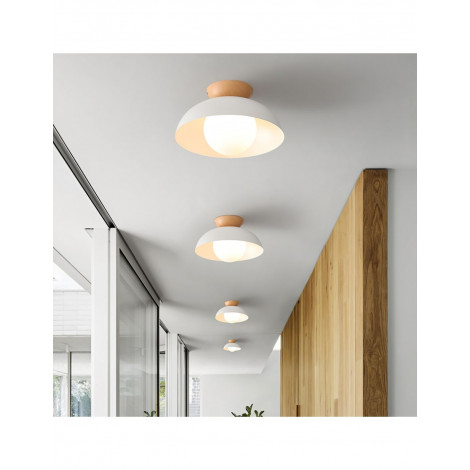 Plafonnier écoénergétique Scandinave Iron Bowl KL124|Plafonnier|Kiki Lighting
