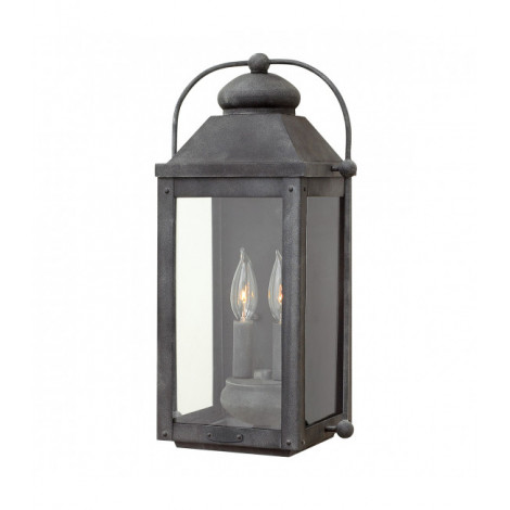 Lanterne murale Anchorage Zinc vieilli|Appliques murales|Luminaire Center