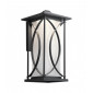 Lanterne murale Ashbern Noir texturé|Appliques murales|Luminaire Center